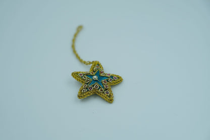 Ornament Star Shaped For Christmas Decoration MOQ -2 pcs