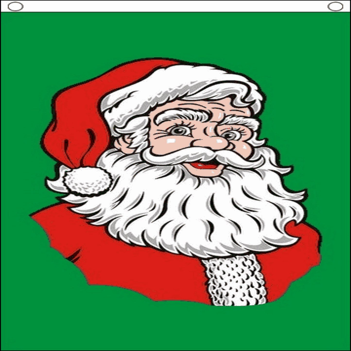 Santa Welcome 3x5 Feet Flag (Set Of 4)