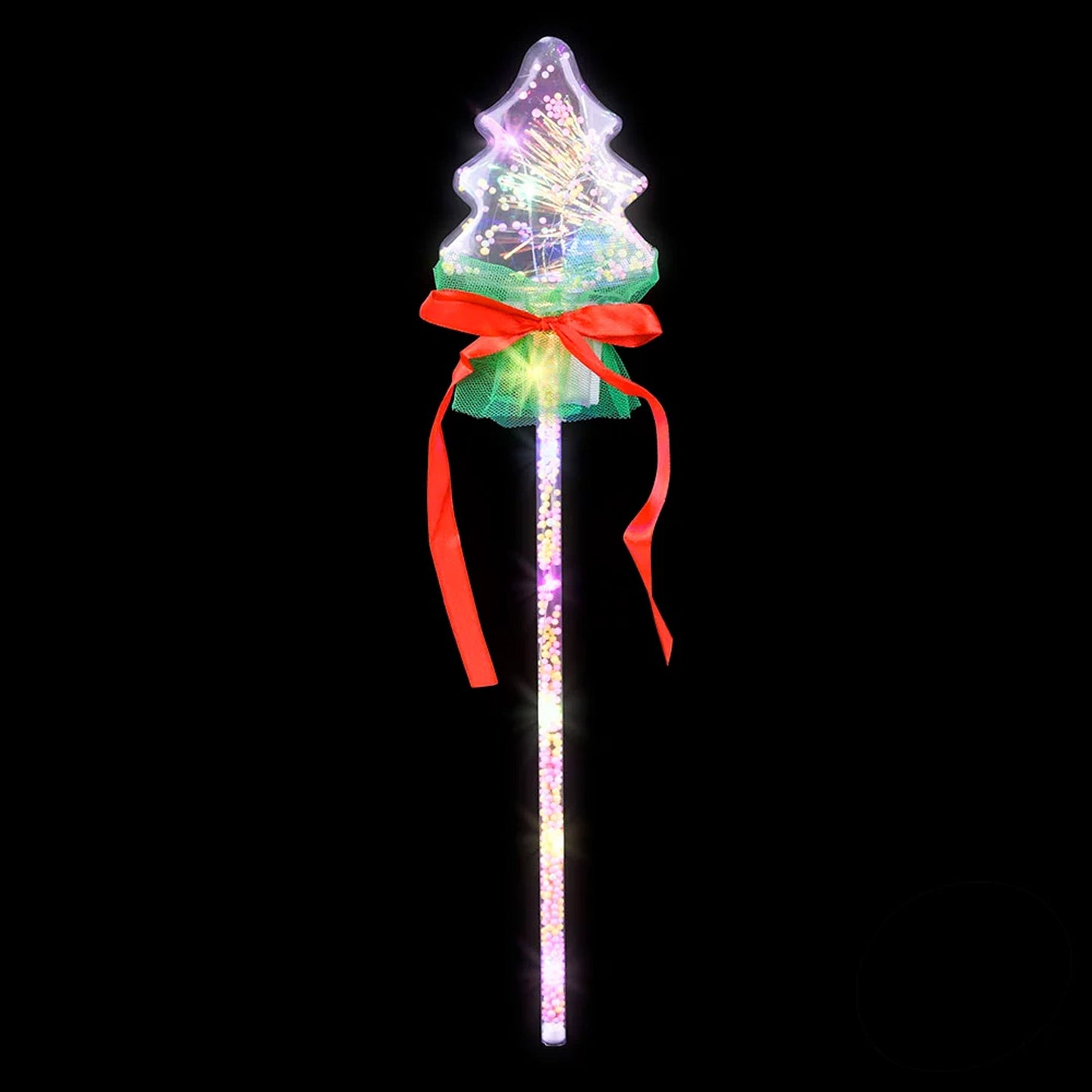 Light-Up Christmas Tree Wand Kids Toy In Bulk