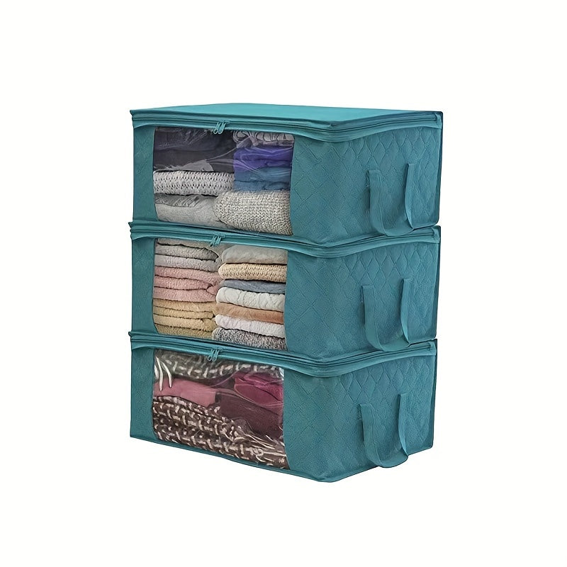 3PCS Foldable Closet Storage Cubes