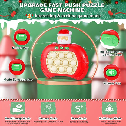 Christmas Puzzle Pop Fidget Bubble Kids Toy