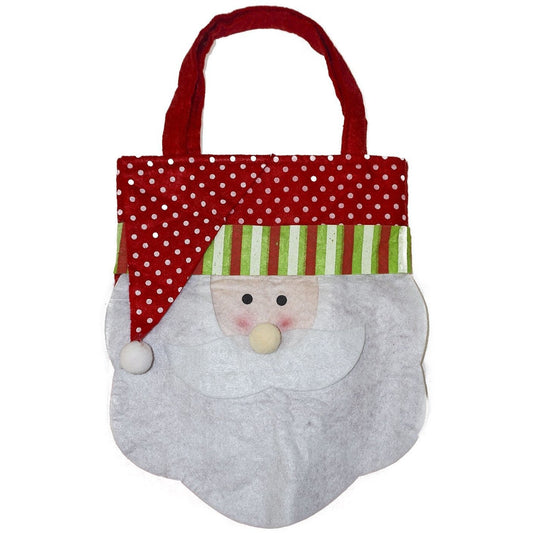 Santa Christmas Gift Bags for Kids