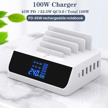 8 Ports Quick Charger For xiaomi huawei samsung