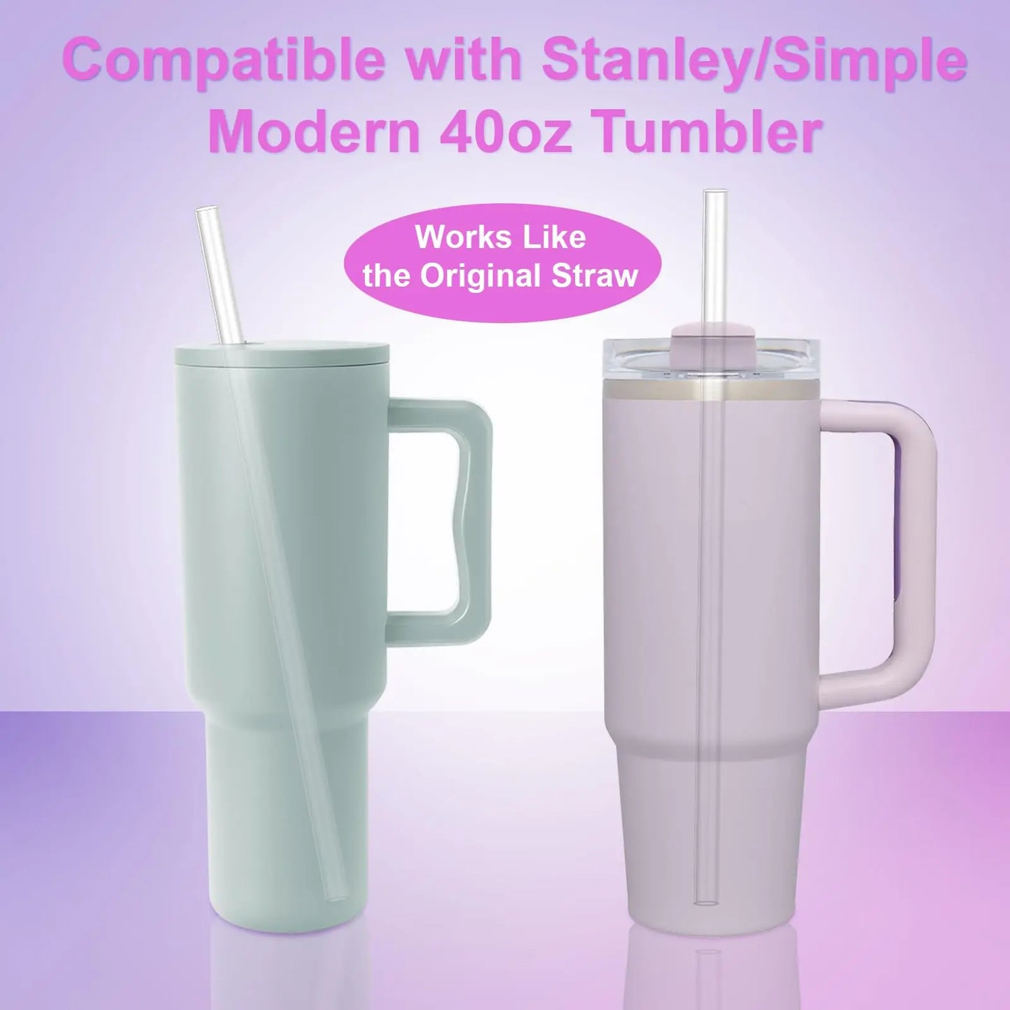 6 pack Replacement Straws Tumbler