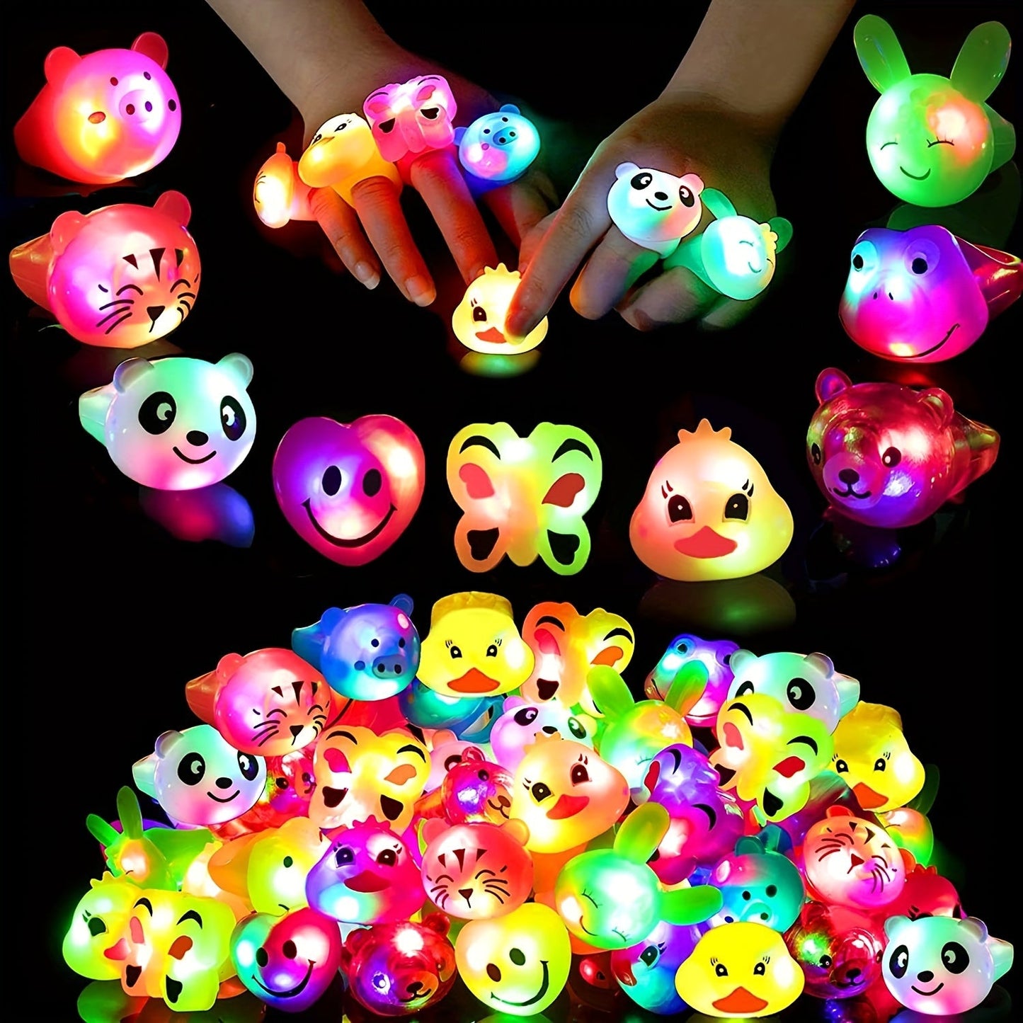 LED Light Up Rings